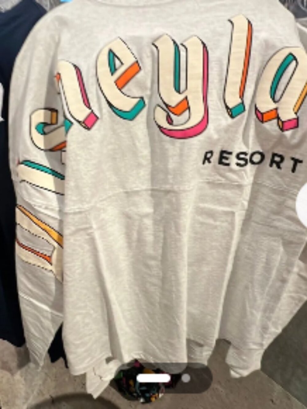 Grey Disneyland Resort Spirit Jersey Disney Parks Top Unisex Colorful